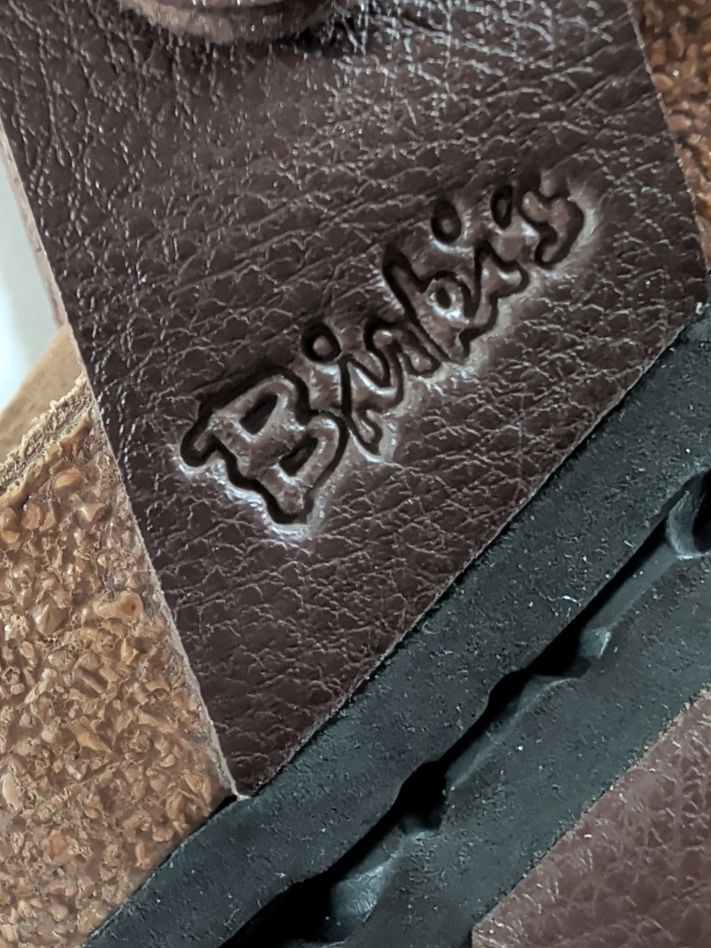 Birkenstock, Birkis, Criss Cross Brown Sandals. Size 7 - Picture 5 of 11